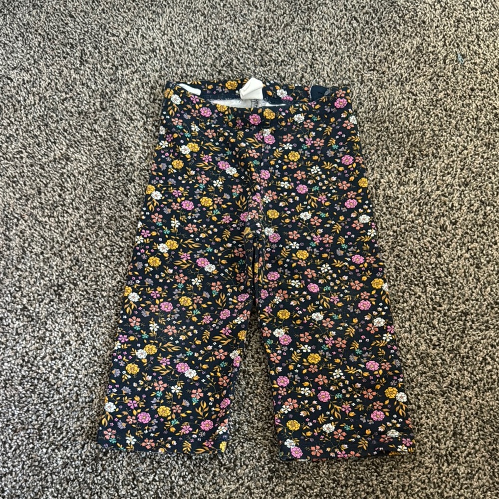 H&M Floral Kids Bottoms - Black, Yellow, Pink